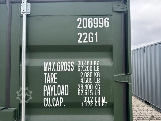 Kontejner YANGZHOU NEW (ONE-WAY) 20FT ISO DV 8'6" STANDARD container