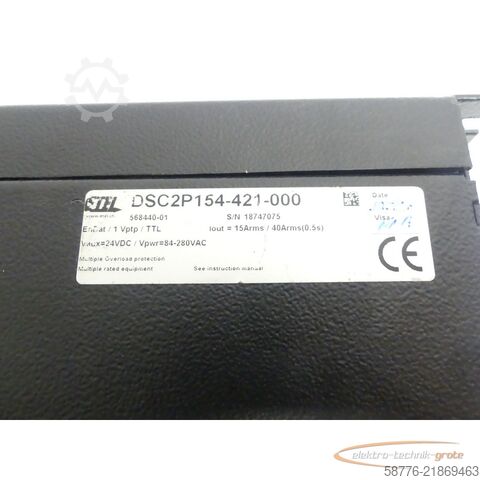 Componenta  ETEL DSC2P154-421-000 Servo Drive 568440-01 SN: 18747075