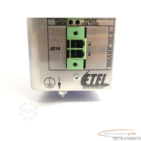 Bileşen  ETEL DSC2P154-421E-000A Servo Drive SN: 016232982