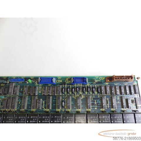 Bileşen Fanuc A20B A350-0007-T044/03 Karte SN: 103133