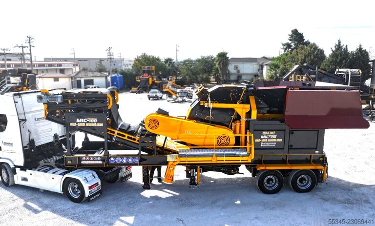  FABO Mobile Impact Crusher Mobile Impact Crusher MIC-100