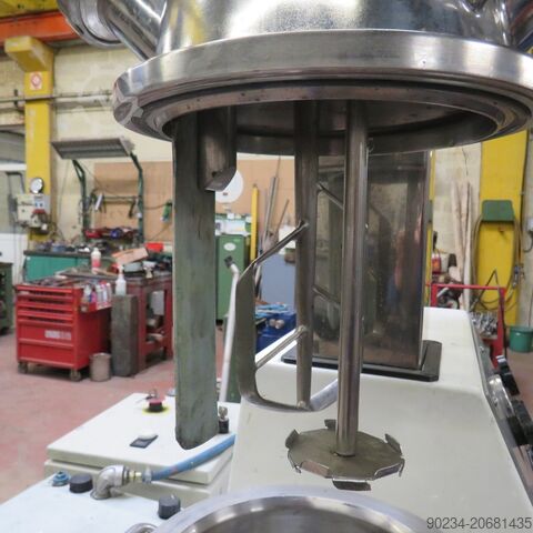 Comec roestvrijstalen vacuümmenger, 6 liter, 200 x 190 mm COMEC 6 LITRES