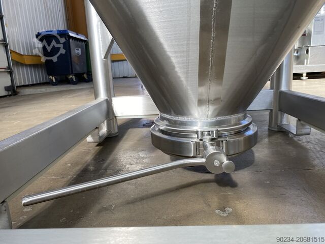 2100 Litre 316L Paslanmaz Çelik IBC PALPHARMA IBC