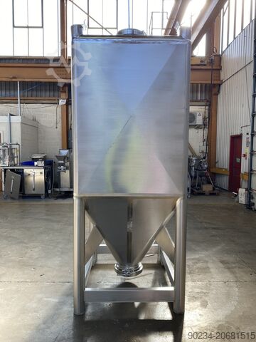 2100 Litre 316L Paslanmaz Çelik IBC PALPHARMA IBC