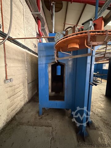 Cabine di verniciatura industriali PSW Industrial Spray Booths Paint Line with Conveyor, Extraction & W
