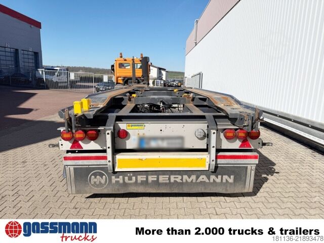 Roll off trailer Hüffermann HAR 20.58, Abrollanhänger, Deichsel absenkbar