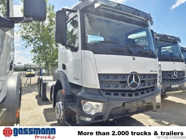 Truck chassis Mercedes-Benz Arocs 2636 6x4, 3x VORHANDEN!