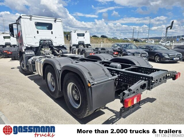 Truck chassis Mercedes-Benz Arocs 2636 6x4, 3x VORHANDEN!
