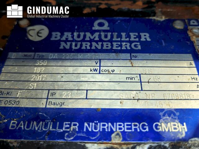 Single Screw Extruder Krauss Maffei KME 75-36 R AC