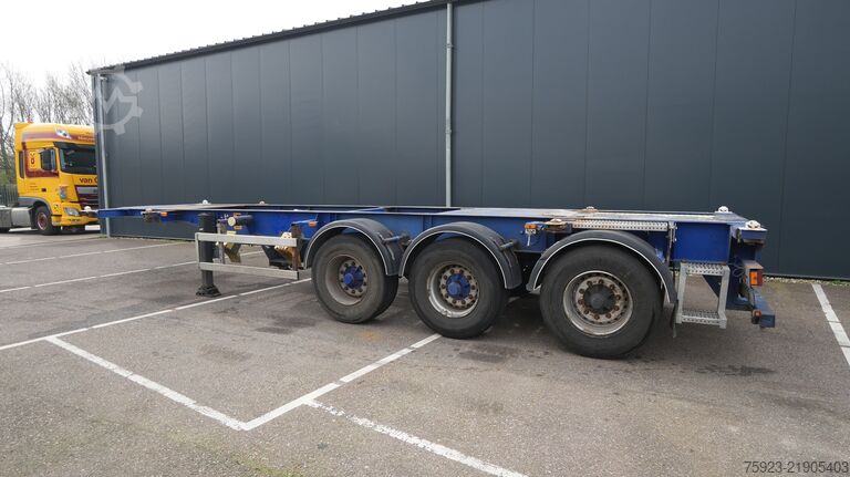 Transport av containrar Burg Container transport trailer adr 20/30ft