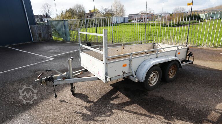 Plataforma de carga SOLIDE 2 Axle open box trailer