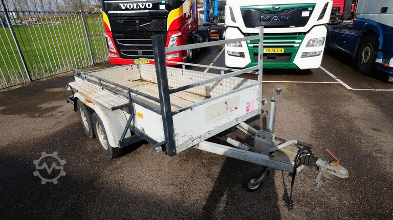 Plataforma de carga SOLIDE 2 Axle open box trailer