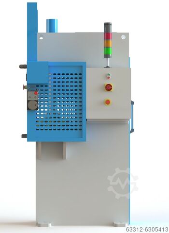 Kleine seriepers, vulkaniseerpers Hidrobrasil 10 Tonnen Einzelständerpresse