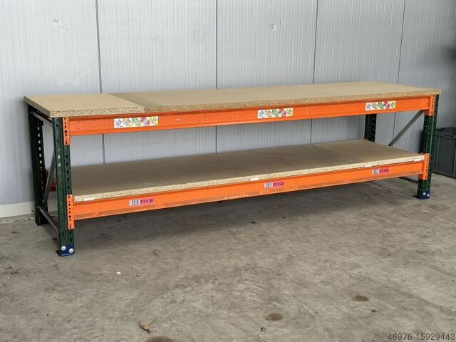 Packing table Work table Work table Dexion P 90 / Werkbank / Abm.: 3.200x938x600mm(BxTxH)