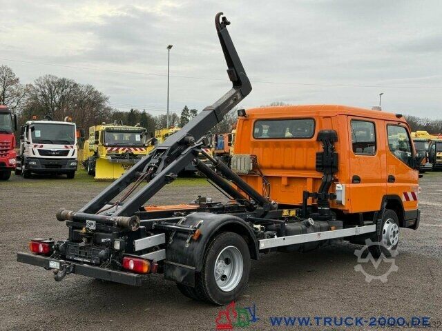 Roll-off tipper truck Mitsubishi Canter 7C18D 7Sitze City Abroller 2x AHK - 57Tkm