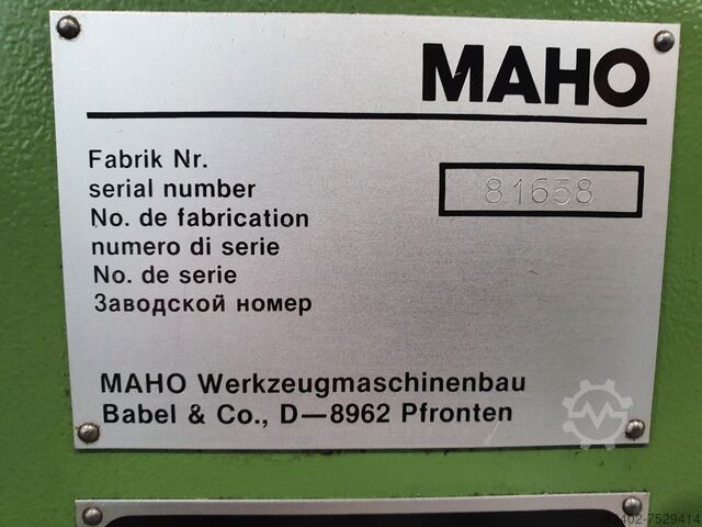 CNC milling machine MAHO MH 800 E