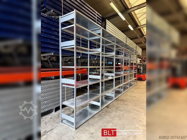 Cantilever rack 7,84 lfm Gebrauchtes STOW Fachbodenregal 300 cm hoch, 60 cm tief, 7 Lagerebenen