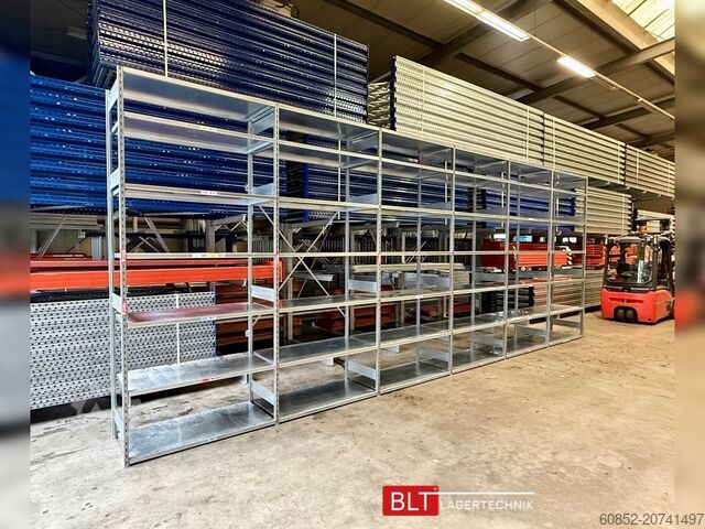 Cantilever rack 100 lfm. Gebrauchtes STOW Fachbodenregal 300 cm hoch, 60 cm tief, 7 Lagerebenen