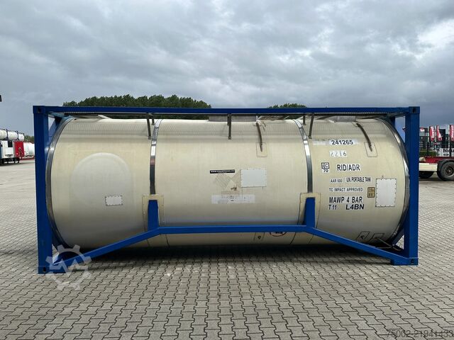 Tank kontejner Welfit Oddy 20FT ISO, 23.950L / 1-COMP.  / IMO 1 / valid 2...