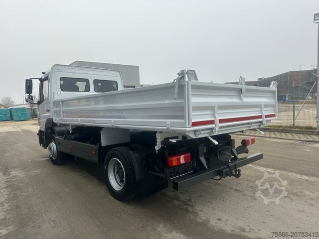 Driezijdige kipper MERCEDES-BENZ 1223 K Atego3 Meiller 3Seiten 2xAHK 3Sitzer