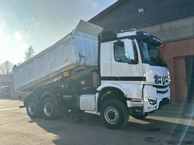 Üç taraflı damperli kamyon MERCEDES-BENZ 3345 6x6 Meiller DSK AHK