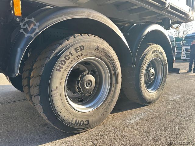 Driezijdige kipper MERCEDES-BENZ 3345 6x6 Meiller DSK 1,20m Bordwände AHK Hydr.