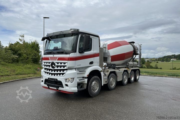 Betonszállító teherautó Mercedes-Benz Arocs 4451 10x4 SWS / Swiss-Vehicle