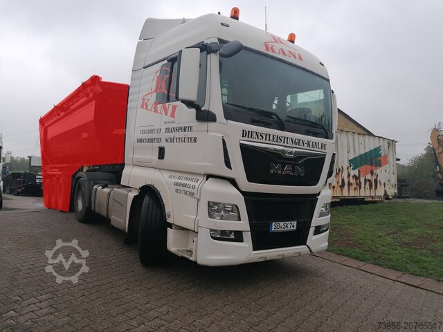 Traktor MAN TGX 18.480 4x2 BLS WITH TIPPER HYDRAULIC AND GOOD TIRES