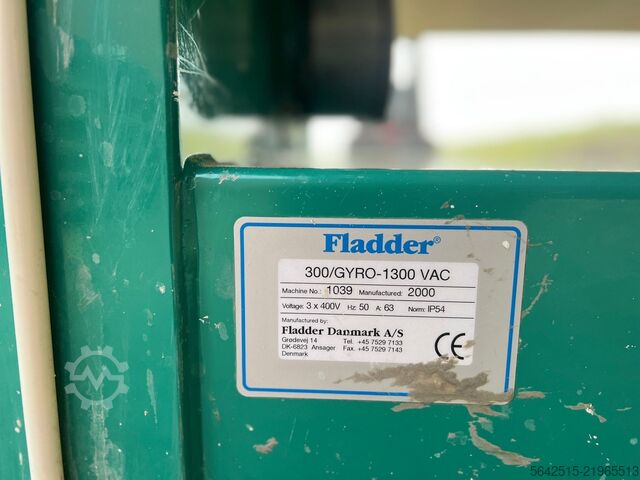 Fırçalama makinesi Fladder Gyro/300-1300 vac