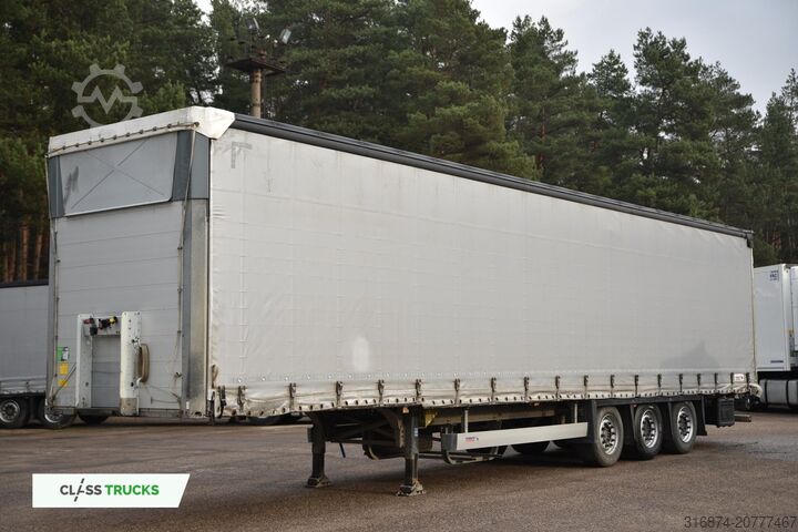 öppen semitrailer med kapell SCHMITZ CARGOBULL SCS24/L Varios