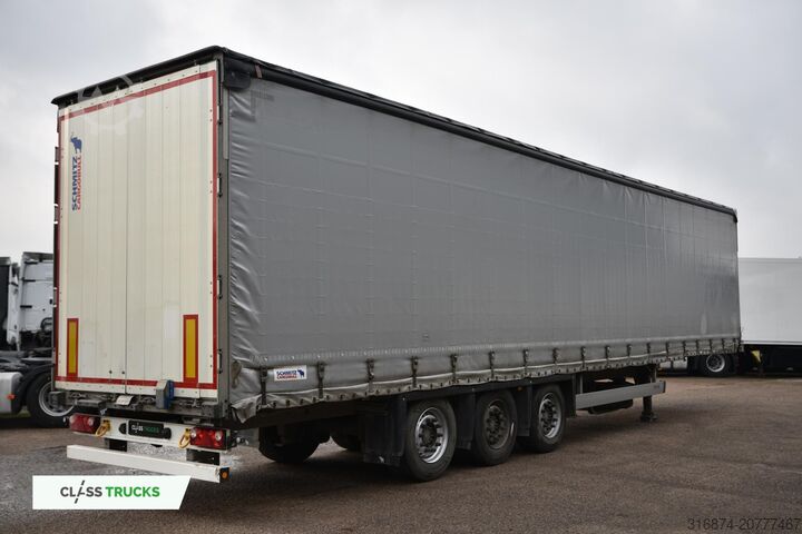 öppen semitrailer med kapell SCHMITZ CARGOBULL SCS24/L Varios