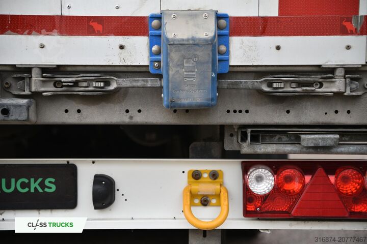 öppen semitrailer med kapell SCHMITZ CARGOBULL SCS24/L Varios