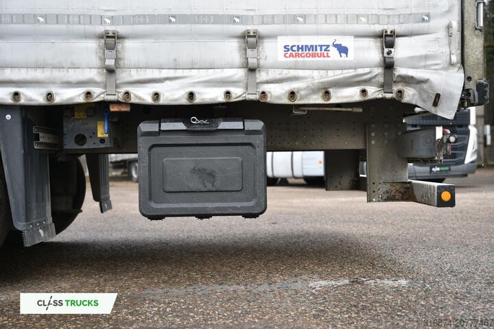 öppen semitrailer med kapell SCHMITZ CARGOBULL SCS24/L Varios