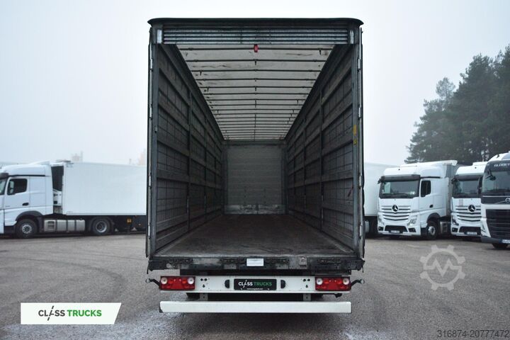 öppen semitrailer med kapell SCHMITZ CARGOBULL SCS24/L Varios