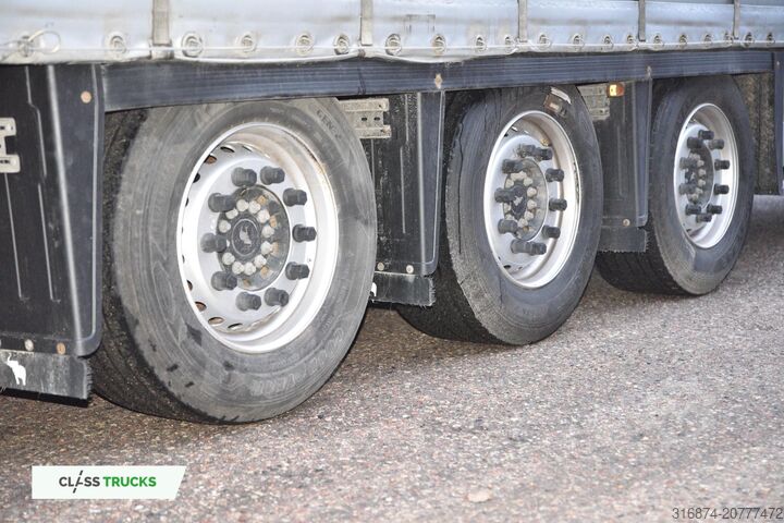 öppen semitrailer med kapell SCHMITZ CARGOBULL SCS24/L Varios