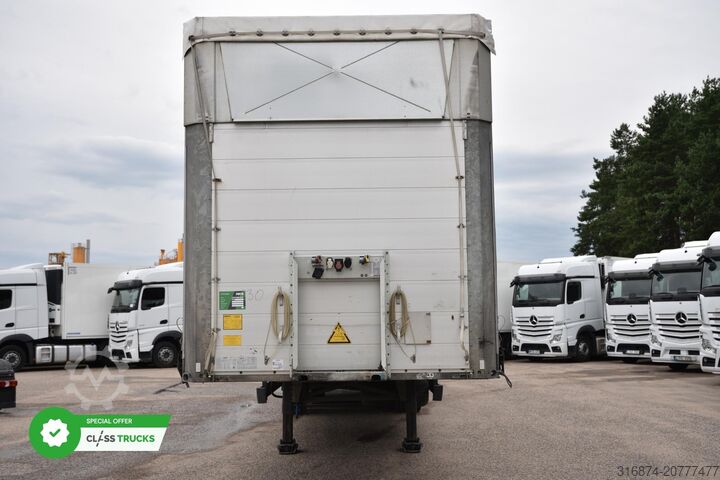 öppen semitrailer med kapell SCHMITZ CARGOBULL SCS24/L Varios