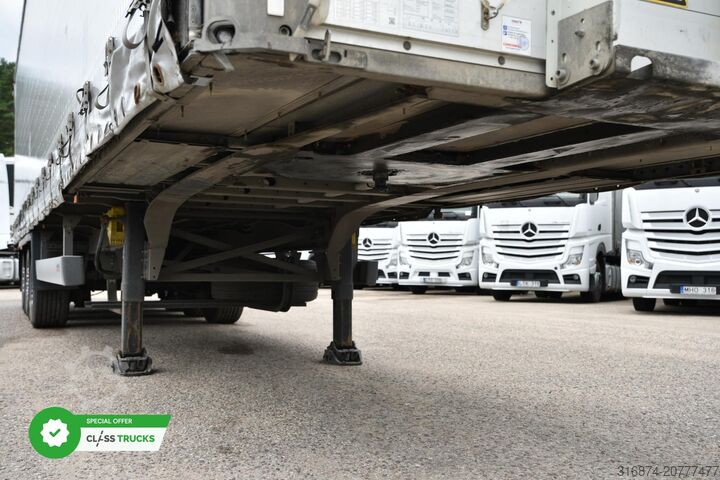 öppen semitrailer med kapell SCHMITZ CARGOBULL SCS24/L Varios