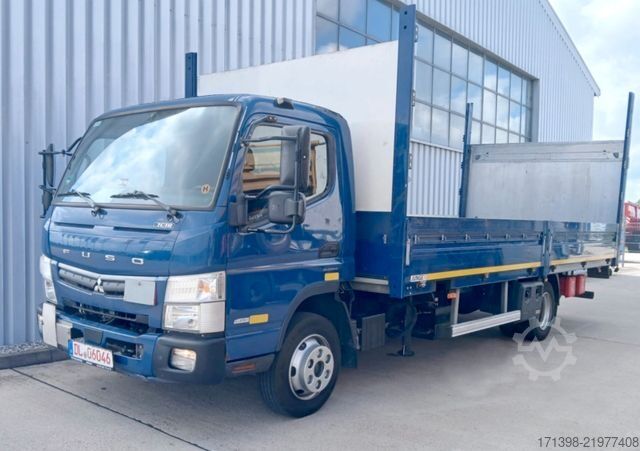 Pick-up bestelwagen FUSO Canter 7C18 Pritsche 6.20m + Palfinger Kran