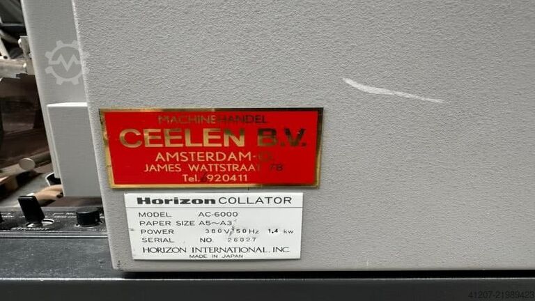 Compilazione Horizon AC 6000