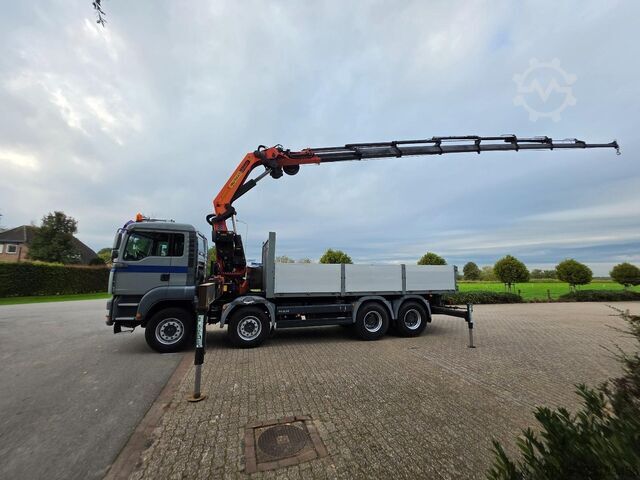 MAN TGA 41.430 8x4 KRAN 44tm/WINGER FERNBEDIENUNG/MANUELL/BLATTFEDER! DK1330 MAN TGA 41.430 8x4 KRAAN 44tm/LIER AFSTANDSBEDIENIN...