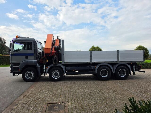 MAN TGA 41.430 8x4 KRAN 44tm/WINGER FERNBEDIENUNG/MANUELL/BLATTFEDER! DK1330 MAN TGA 41.430 8x4 KRAAN 44tm/LIER AFSTANDSBEDIENIN...