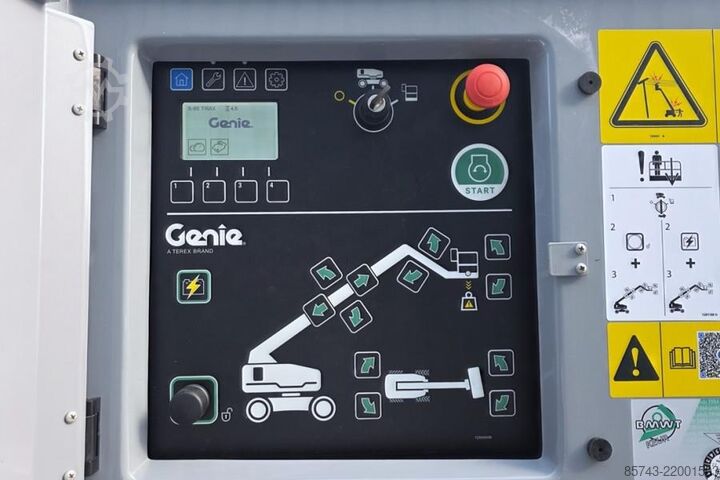 Piattaforma telescopica Genie S65XC TRAX Valid inspection, *Guarantee! Diesel, 4