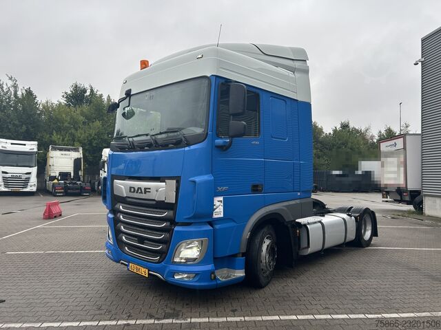 DAF XF 450 FT SC / 857 000 km / Tacho V2 / 2 tankar / Nattluftkonditionering / Lågbyggd / Nederländs DAF XF 450 FT SC / 857 dkm / Tacho V2 / 2 Tanks / N...
