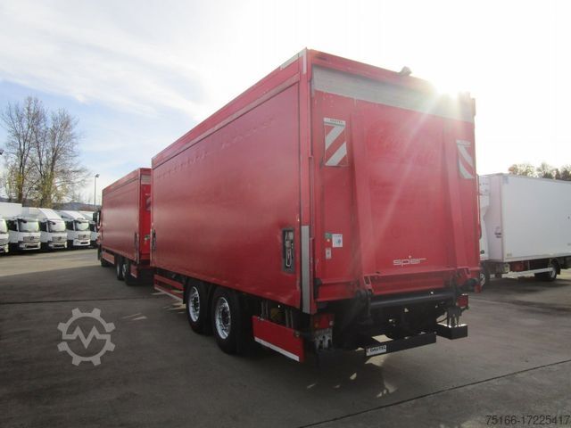 Drankentrailer SPIER 2-Achs TANDEM-Anhänger Getränkepritsche LBW 2 T