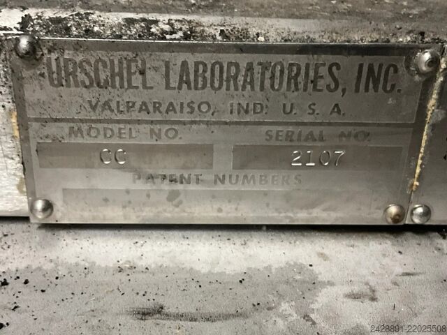 Roterende versnipperaar / Snijmachine URSCHEL CC