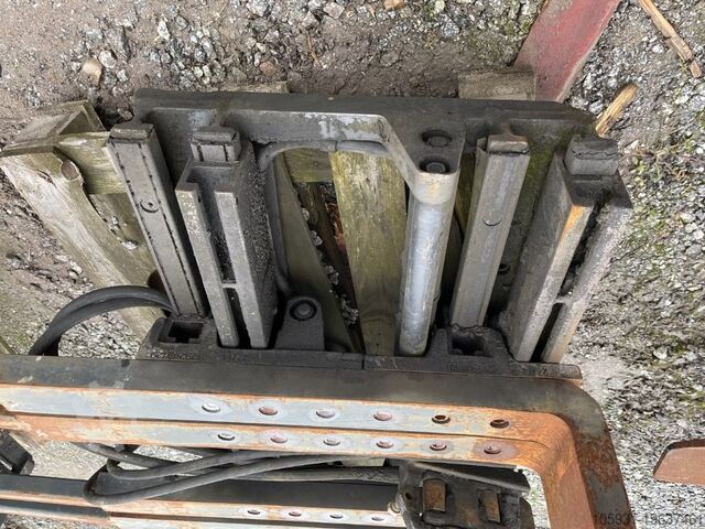 Dobbelt pallegaffel Kaup 2T429