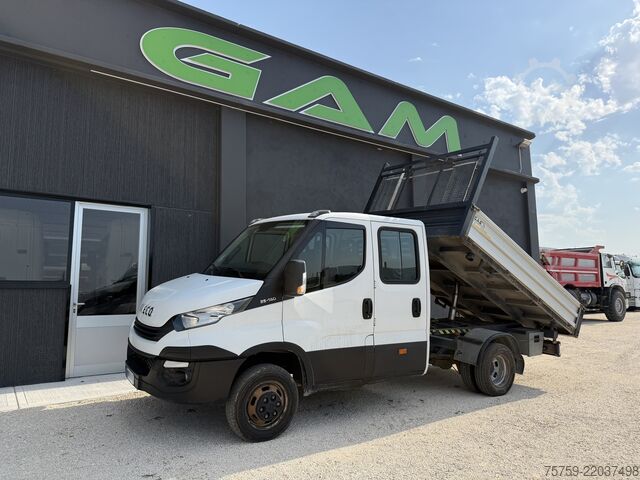Carrinha basculante trilateral Iveco Daily 35C14 DOKA Kipper Euro6b ABS
