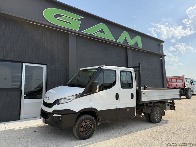 Carrinha basculante trilateral Iveco Daily 35C14 DOKA Kipper Euro6b ABS