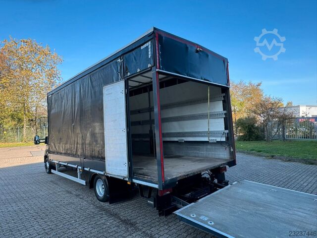 Furgon cu prelată laterală IVECO Daily 72C18 Hi-Matic Pritsche Plane+LBW