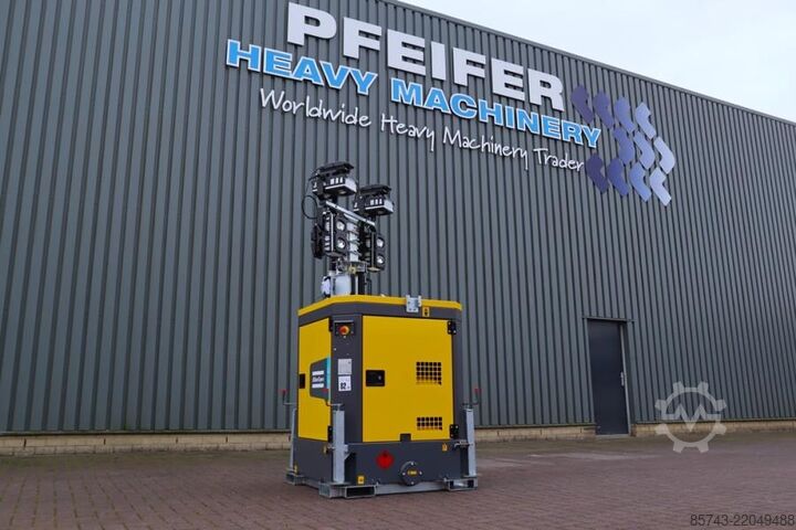 Lystårn Atlas Copco Hilight B6+ KD Valid inspection, Max Boom Height 8